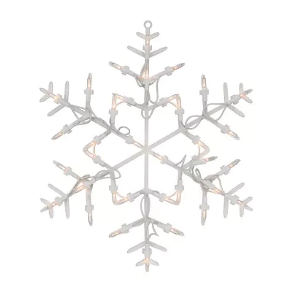 Northlight Prelit Snowflake Christmas Window Decor