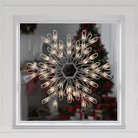 Northlight Prelit Snowflake Christmas Window Decor