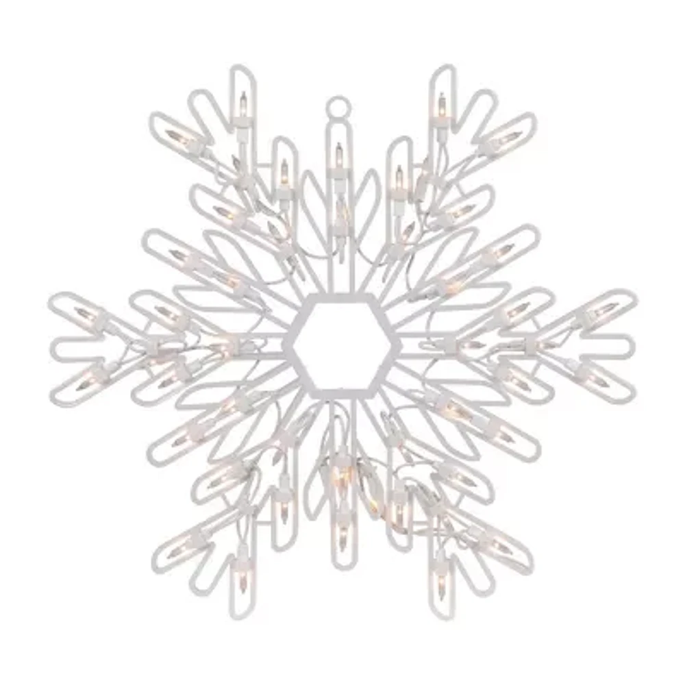 Northlight Prelit Snowflake Christmas Window Decor