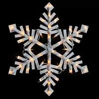 Northlight 15.5in Snowflake Christmas Window Decor