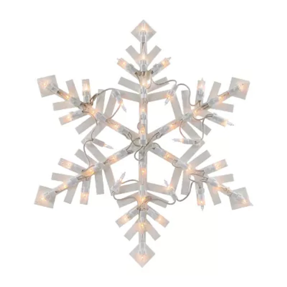 Northlight 15.5in Snowflake Christmas Window Decor