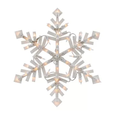 Northlight 15.5in Snowflake Christmas Window Decor