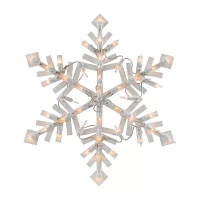 Northlight 15.5in Snowflake Christmas Window Decor