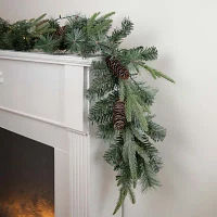 Northlight Mixed Pine Pre-Lit Indoor Christmas Garland