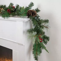 Northlight  Berry Pre-Lit Indoor Christmas Garland