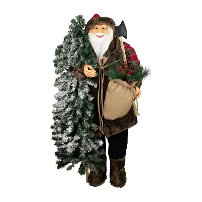 Northlight Woodland Santa Figurine