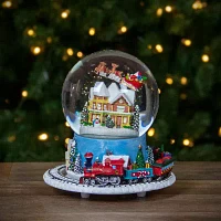 Northlight Revolving House Musical Snow Globe