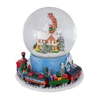 Northlight Revolving House Musical Snow Globe