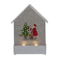 Northlight 8.25in House Shape Snow Globe