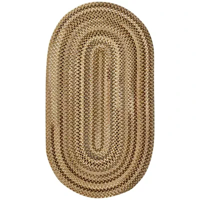 Capel Manchester Reversible Braided Oval Rug