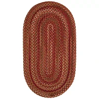 Capel Manchester Reversible Braided Oval Rug