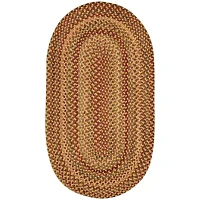 Capel Manchester Reversible Braided Oval Rug