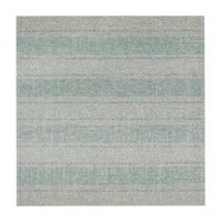 Safavieh Courtyard Collection Elena Geometric Indoor/Outdoor Square Area Rug