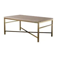 Mevi Faux Stone Coffee Table