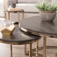 Dianto Round 3-Piece Nesting Coffee Table