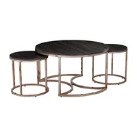 Dianto Round 3-Piece Nesting Coffee Table