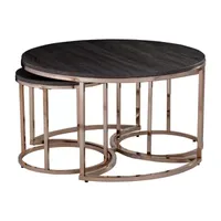 Dianto Round 3-Piece Nesting Coffee Table