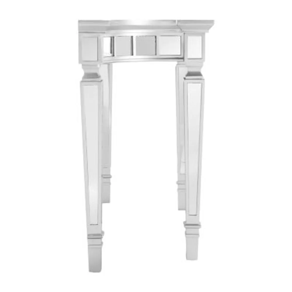 Erus Glam Mirrored Console Table