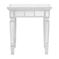 Erus Glam Square Mirrored End Table