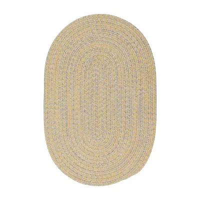 Colonial Mills Kelly Braided Reversible Indoor Outdoor Oval Accent Rug