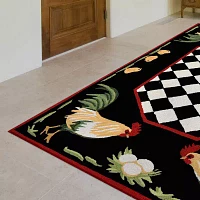 Liora Manne Frontporch Rooster Indoor/Outdoor Rug