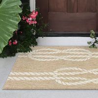 Liora Manne Capri Ropes Hand Tufted Indoor Outdoor Rectangular Accent Rug