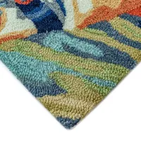 Liora Manne Ravella Tropical Fish Hand Tufted Rectangular Rugs & Floor Coverings Indoor Outdoor Animal Accent Rugs