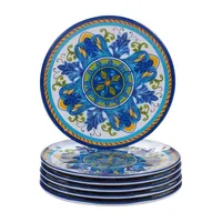 Certified International Lucca 6-pc. Melamine Salad Plate