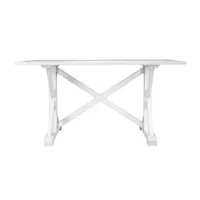 Southern Enterprises Macla Table Rectangular Wood-Top Dining Table
