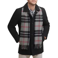 Dockers® Men's Wool Blend Scarf Coat