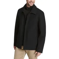 Dockers Mens Wool Blend Shortie Coat