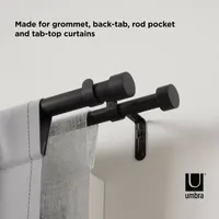 Umbra Mix & Match Cappa Double Curtain Rod