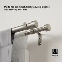 Umbra Mix & Match Cappa Double Curtain Rod