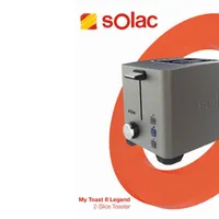 SOLAC My Toast II Legend 2-Slice Toaster