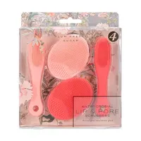 Plum Pretty Pore/Lip Scrubber Set