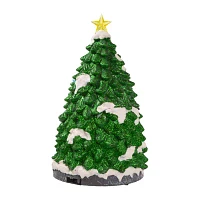 Kurt Adler 15.7-Inch Battery Operated Musical With Moving Train Lighted Christmas Tabletop Decor