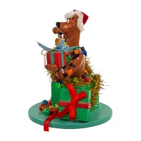 Kurt Adler 5-Inch In Present Scooby Doo Christmas Tabletop Decor