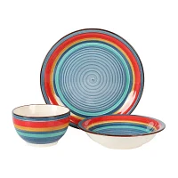 Gibson 12-pc. Stoneware Dinnerware Set