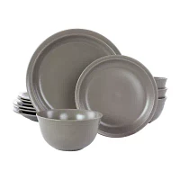 Gibson 12-pc. Stoneware Dinnerware Set