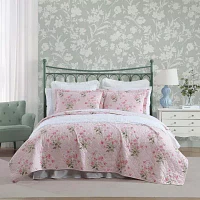 Laura Ashley Veronicas Bouquet Quilt Set