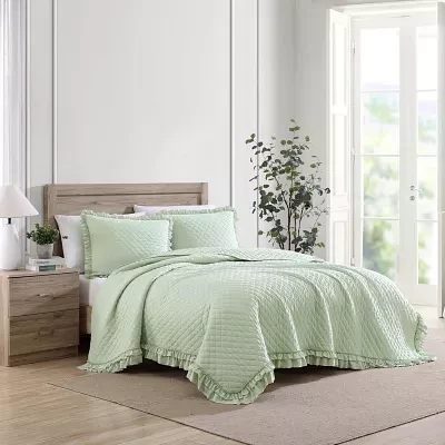 Laura Ashley Claire Quilt Set