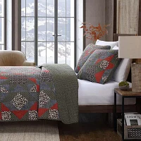 Eddie Bauer Block Patchwork Quilt Set