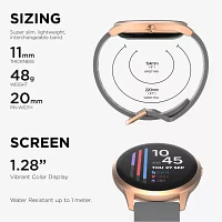 Itouch Sport 4 Unisex Adult Multi-Function Gray Smart Watch Tp4r01-C04