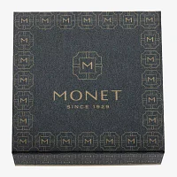 Monet Jewelry Initial Gold Tone Compact Mirror