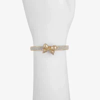 Monet Jewelry Bow Bangle Bracelet