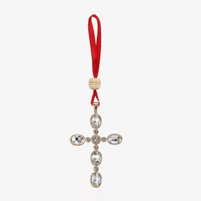 Monet Jewelry Cross Christmas Ornament