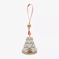 Monet Jewelry Wedding Cake Christmas Ornament