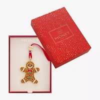 Monet Jewelry Gingerbread Man Christmas Ornament