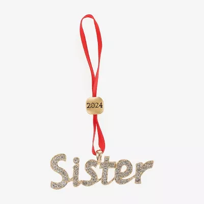 Monet Jewelry Sister Christmas Ornament