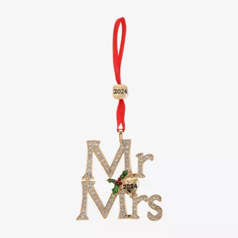 Monet Jewelry Mr And Mrs Christmas Ornament